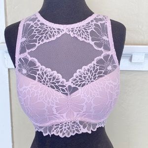 Victoria’s Secret Pink Lace Bralette Top